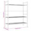 8 Pair Solid Wood Shoe Rack