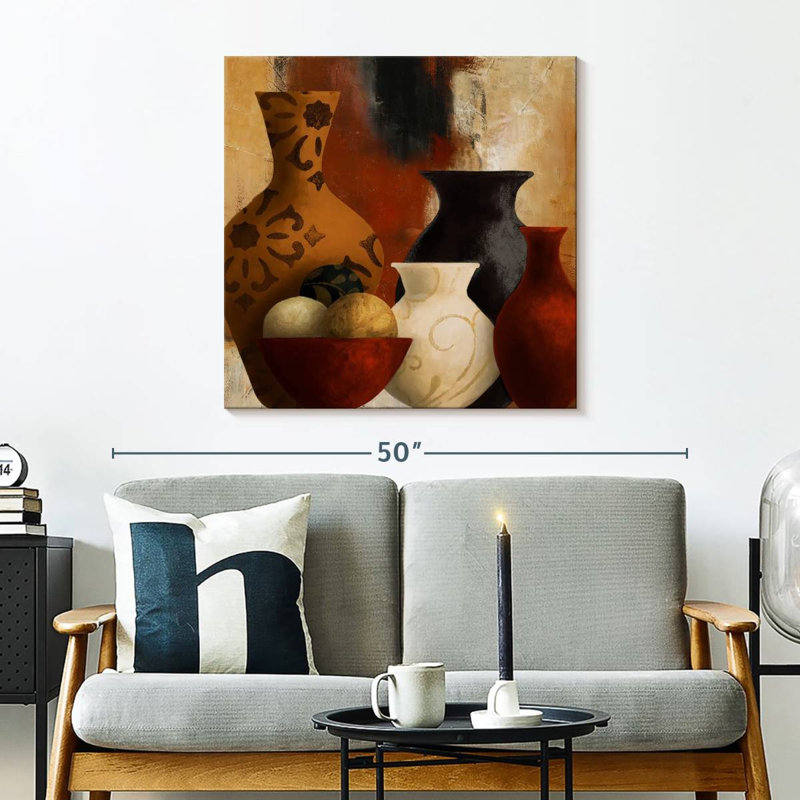 Senne Moroccan Vessels, 30" H x 30" W