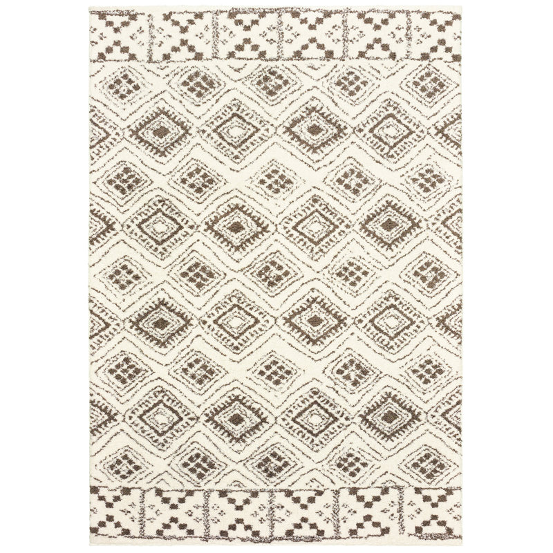 Tapis ivoire Alila, Rectangle 7 pi 10 po x 10 pi 10 po