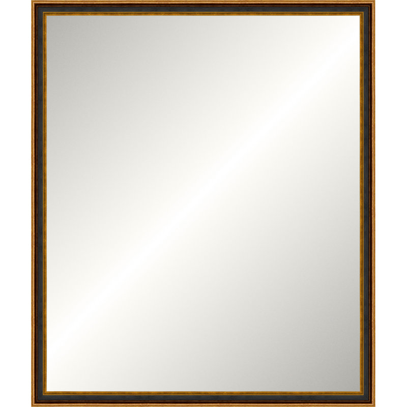 Antique Old World Mirror, Wide Vanity