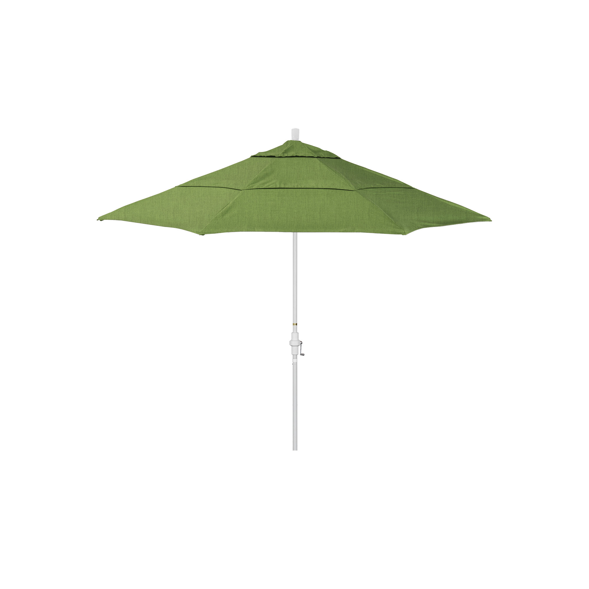 Broadmeade 132'' Sunbrella® Outdoor Umbrella, Spectrum Cilantro Sunbrella® Plainweave