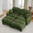 Compression Cozy Sectionals, Chenille 2 Seater Modern Home Lounge