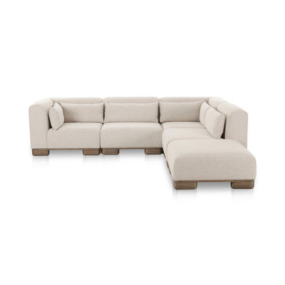 Beau DREAM MODULAR SECTIONAL PERFORMANCE FABRIC OATMEAL