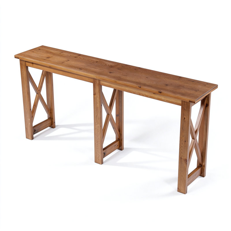78.74 " L Fir Solid Wood Home Bar