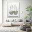 Arcs dorés, talons élégants et or moderne - peinture sur toile-71080873-71080880