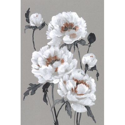 Peony Profusion I by Jennifer Goldberger - Painting Print
