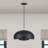 Aaranyan 3 Light Black Pendant-1508268765-1508268767