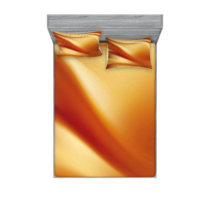 Drap-housse et coussin décoratif Ambesonne, Ensemble de draps pour très grand lit californien