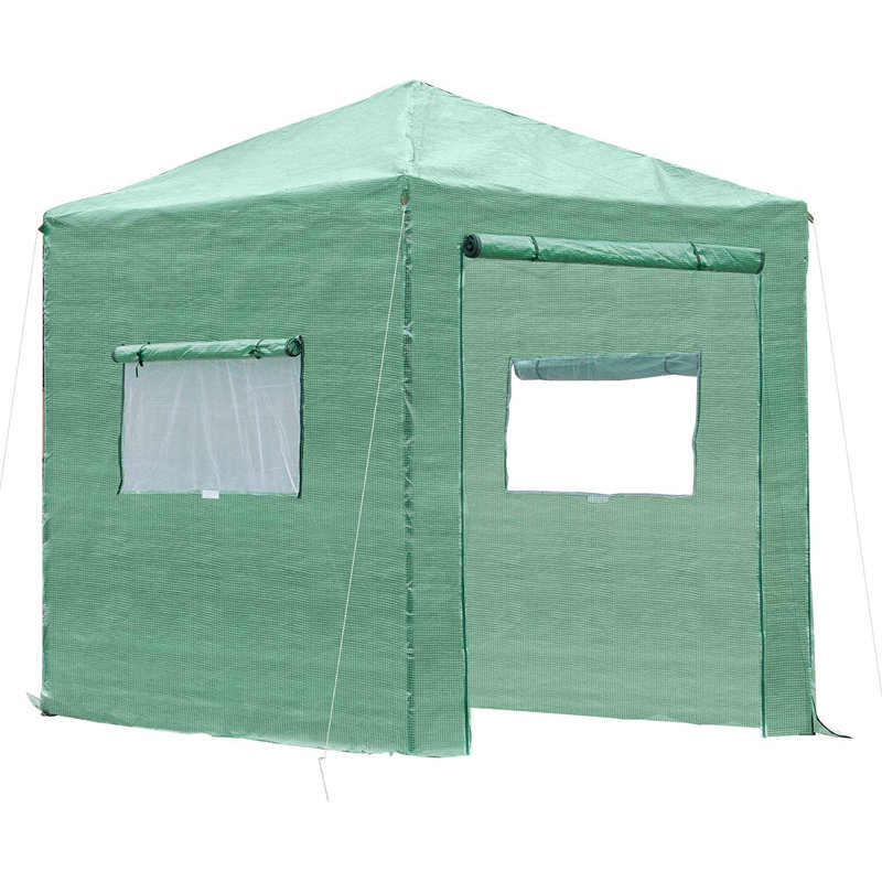 Aneesh 7 Ft W x 5 Ft D Greenhouse