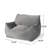 Allea Velveteen Bean Bag Chair With Armrests-88275098