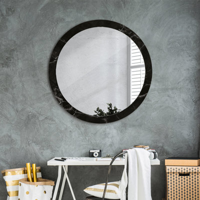 Huldar Glass Flat Wall Mirror