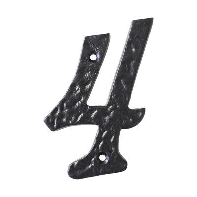 Numéro de maison 4 po