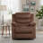 Brown Breathable Fabric, Modern And Comfortable Recliner