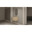 Meuble-lavabo mural 24 po, 2 portes à fermeture douce, chêne, contreplaqué