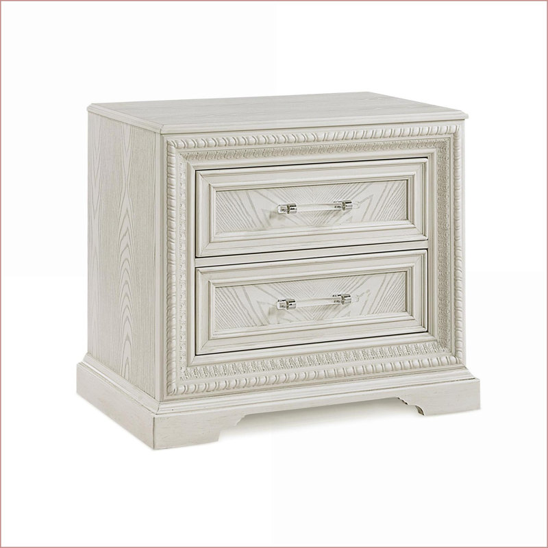Table de chevet 2 tiroirs Transitional