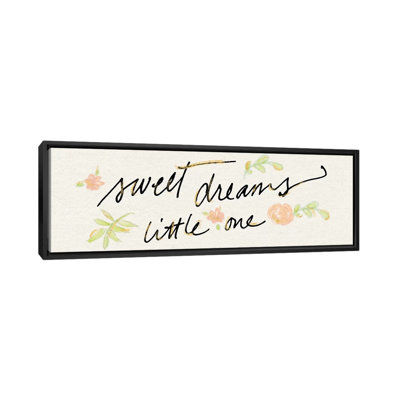 «Sweet Dreams Little One» par Sue Schlabach, impression sur toile tendue sur châssis
