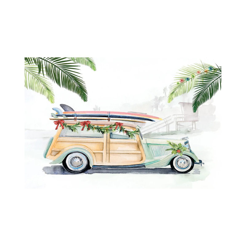 So Cali Christmas II by Jennifer Paxton Parker - Wrapped Canvas Print, 66.04 cm H x 45.72 cm W