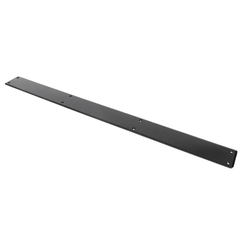 Plain Fingerplate Door Accessory, Black