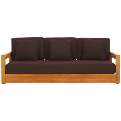 Melrose 76.55'' Teak Outdoor Sofa