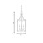 Cleveland 3-Light Chandelier-1500235342