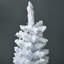 Arbre de Noël artificiel enneigé 5 pi, arbre de Noël mince avec branches réalistes et base en plastique pour décoration d'intérieur