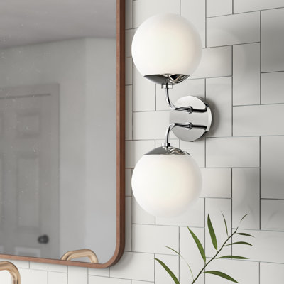 Luna Steel Armed Sconce