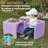 ECR4Kids Tri-Me 3-In-1 Cube Chair, Kids Furniture-88148627-126130875