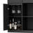 Sideboards & Buffets with Storage, 51 Inch MDF Modern Bar Cabinet for Kitchen