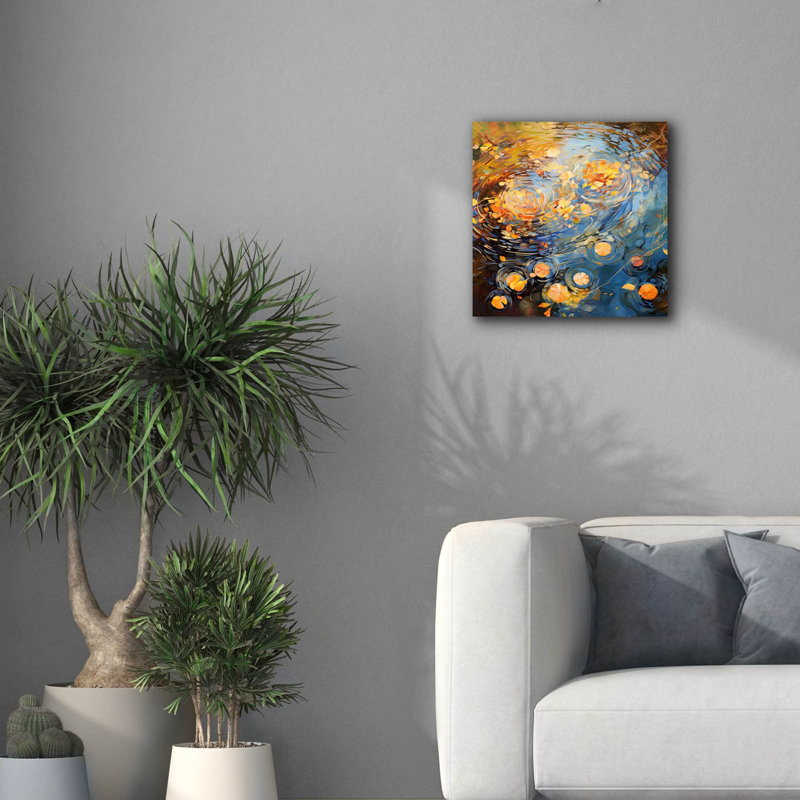 «Autumn Nostalgia 1 of 4» par Cameron Gray, art mural sur toile, H 18 po x l 18 po x P 0,75 po