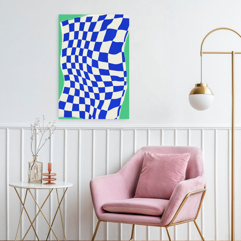 Contemporary Art Abstract Bold Contemporary Art by Little Dean - Wrapped Canvas Print, 60.96 cm H x 40.64 cm W