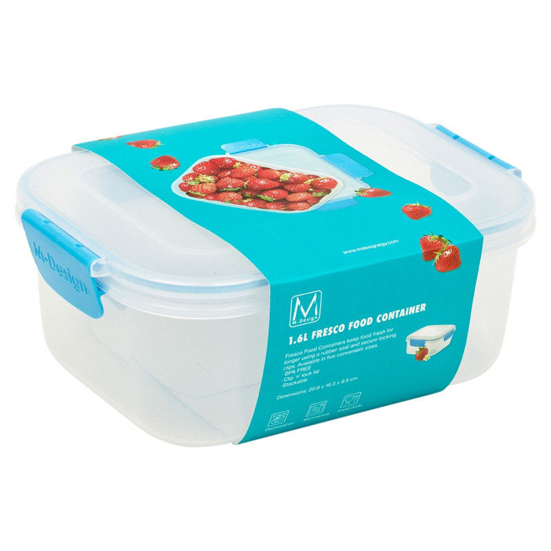Food Storage Container, Blue