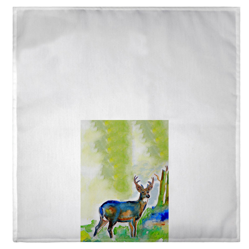 Serviette cerf à main Heideman