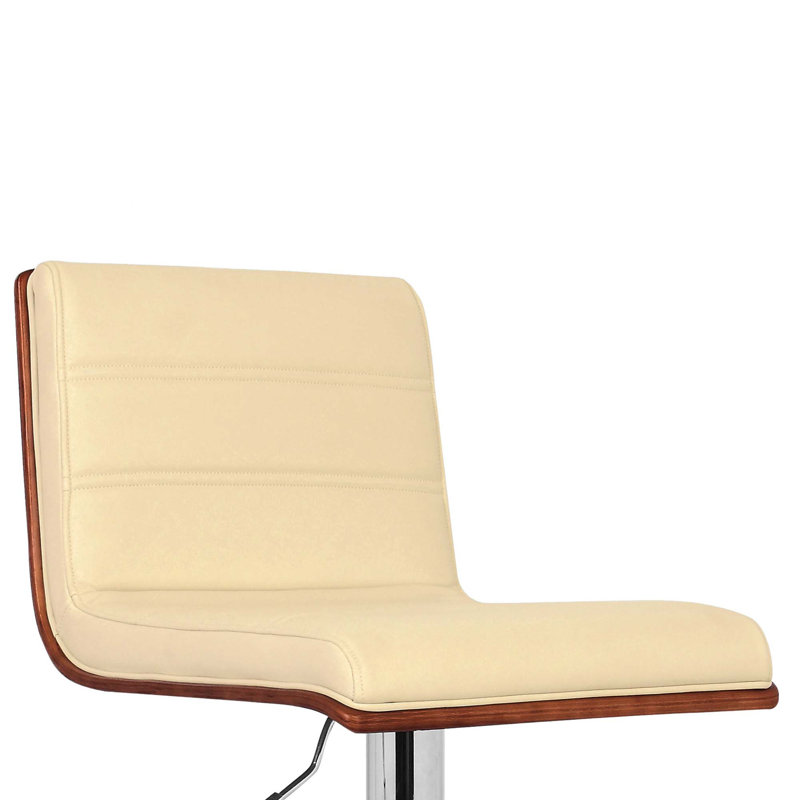 Height-Adjustable Swivel Bar Stool for Kitchen Islands