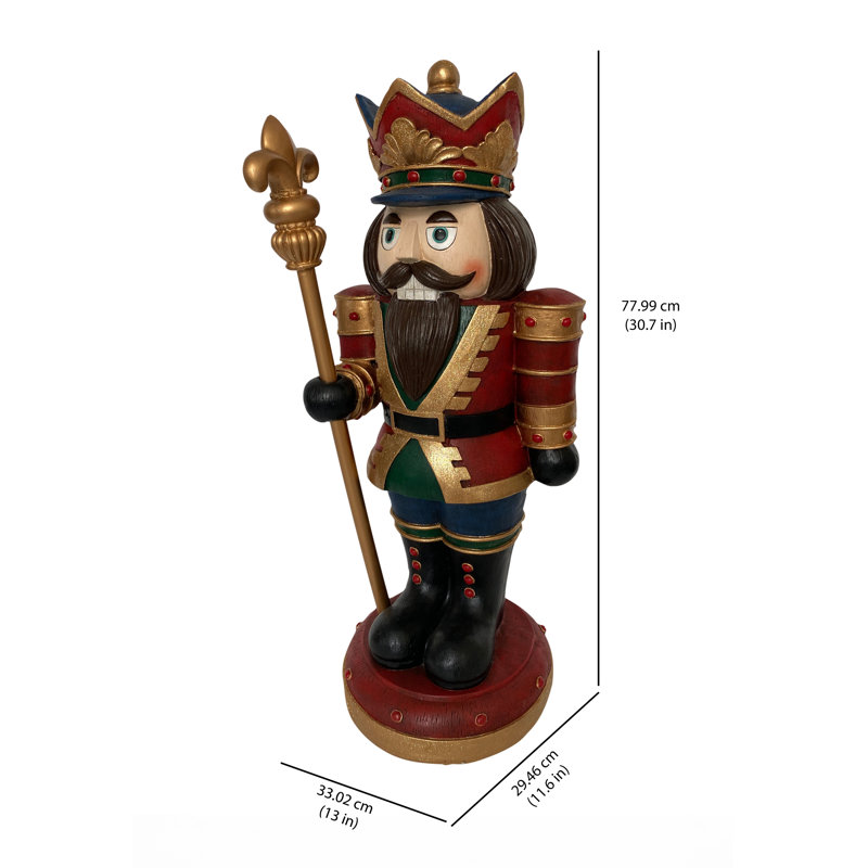 Wooden Finish Small Nutcracker