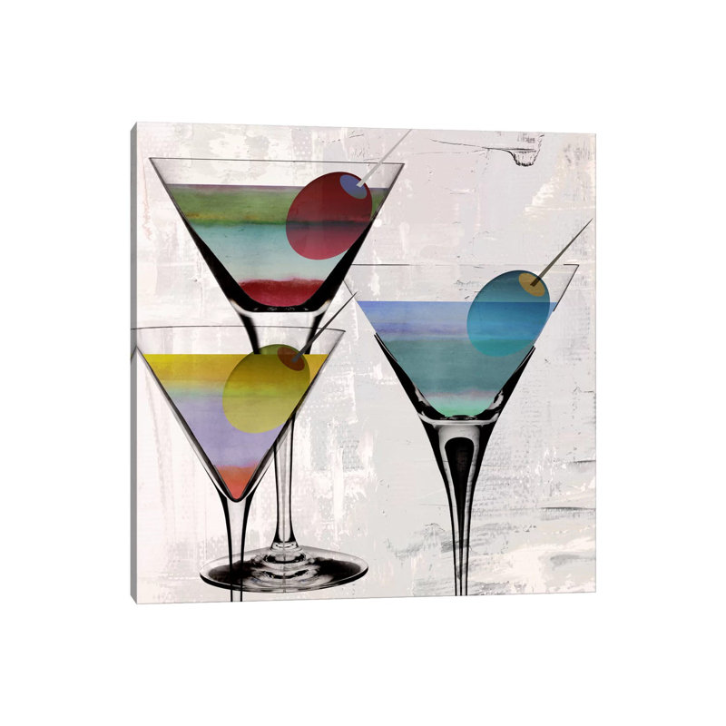 Cafe Prism II by Color Bakery - Wrapped Canvas Painting, 30.48 cm H x 30.48 cm W