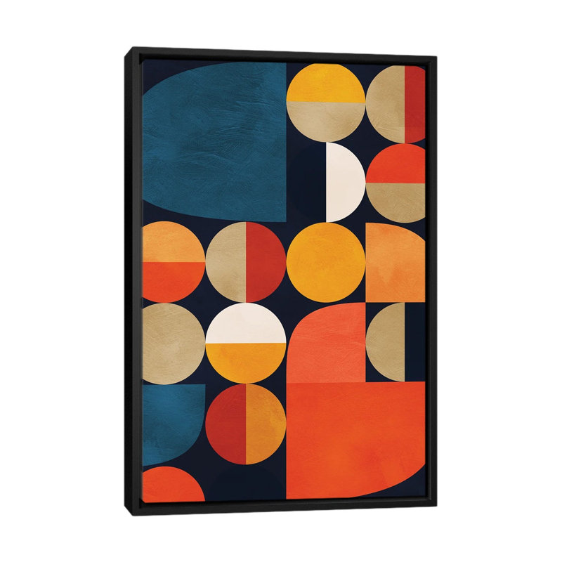 «Mid Century Modern II» par Ana Rut Bré - impression d'art graphique, H 40 po x l 26 po x P 1,5 po, Aucun mat