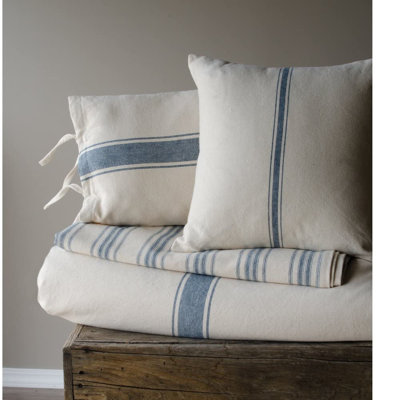 Housse de coussin carré en coton