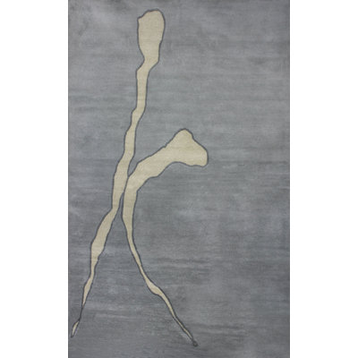 Rioux Wool Abstract Indoor Rug