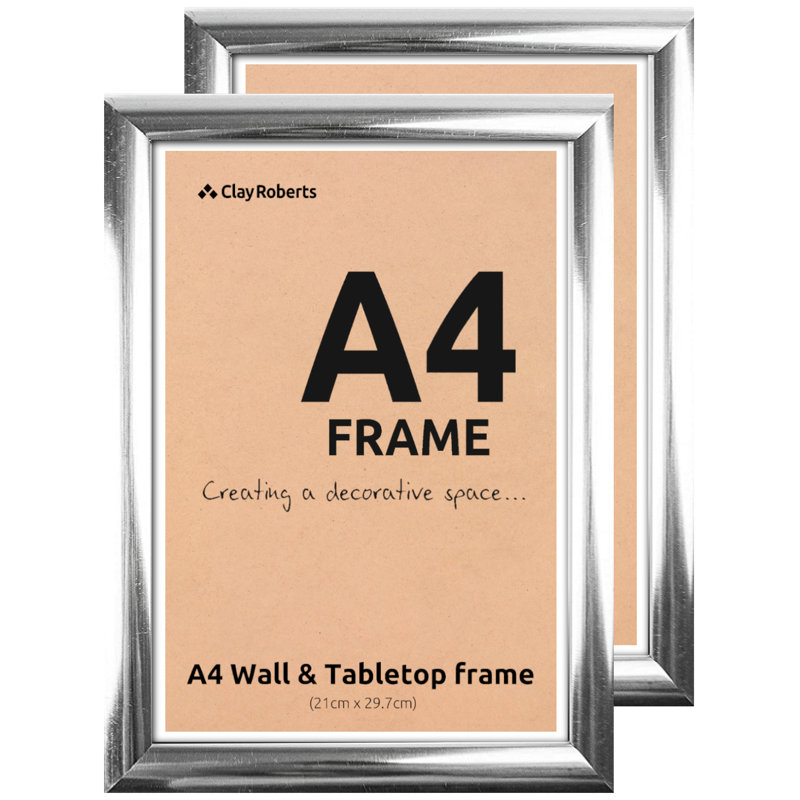 Picture Frame - Set of 2, Silver