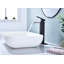 Robinet de lavabo de salle de bain à cascade, poignée simple, avec bonde escamotable (sans trop-plein) | Idée de cadeau-123158734