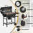 6 - Person Patio Dining Set with Rectangular Table