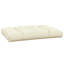 Coussin d'extérieur pour banc Moni, tissu Oxford ivoire capitonné moelleux