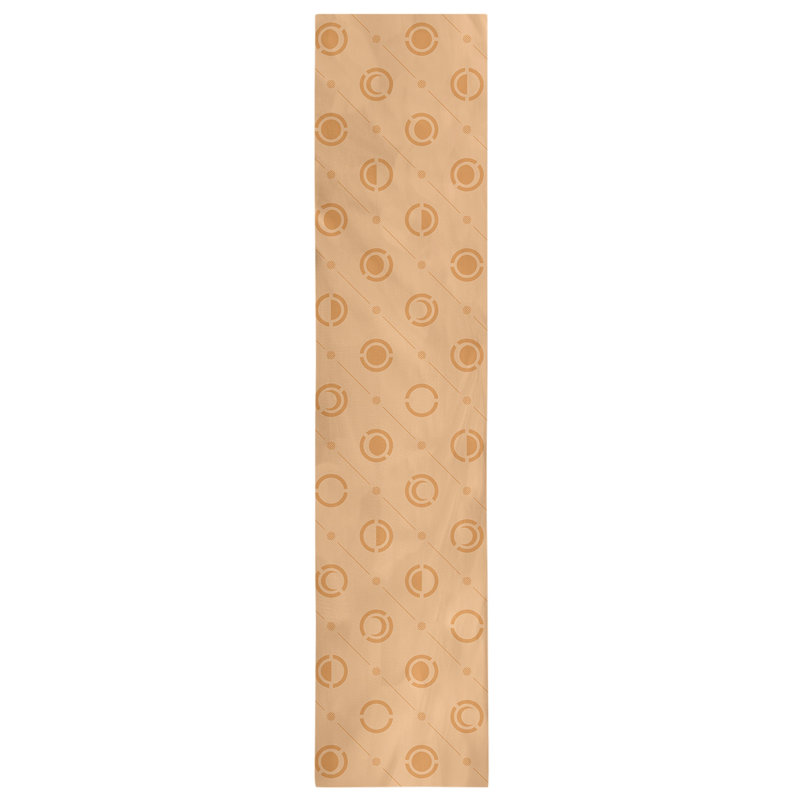 Classic Moon Phases Table Runner, 16" x 72", Light Orange