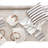 Gradation Ticking Woven Cotton Throw