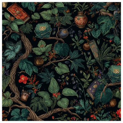 Botanical Leaves Vines Double Sided Throw Pillows