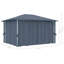 Mrja" 118" x 157.5" Steel Patio Gazebo