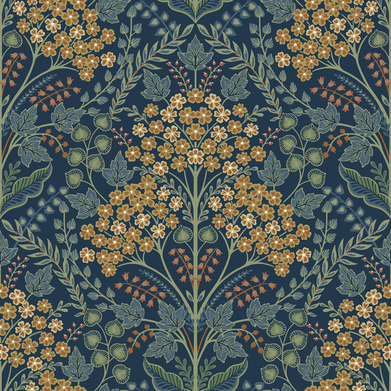 Sol 5.5m x 68.58cm Matte Wallpaper Roll, Blue