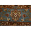 Tapis ivoire en laine noué à la main de conception unique 4 pi 2 po x 6 pi 2 po New Age