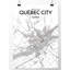 « québec city map », impression-24166620