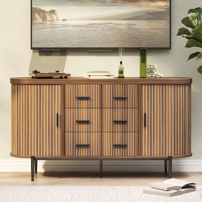 149.9cm Sideboard, Brown/Black